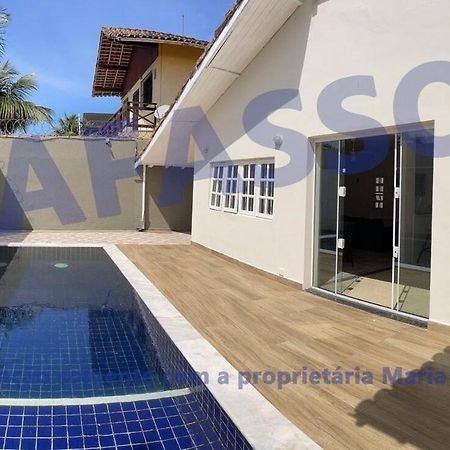 Вилла Casa Pe Na Areia Com Piscina A 10Mts Enseada Гуаружа Экстерьер фото